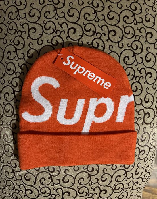 Supreme SS17 logo sign letters beanie шапка скейт реп y2k
