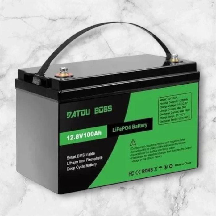 Акумулятор літій - залізо-фосфатний LiFePO4 100 Aч 12.8 В 1280Вт з БМС