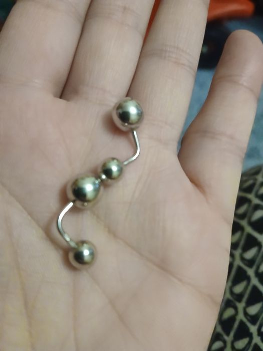 Серебрянные серьги на закрутках