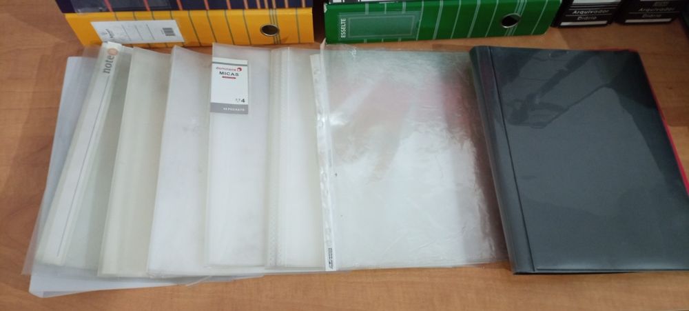 Dossier A4 Lombada larga e estreita + Classificadores