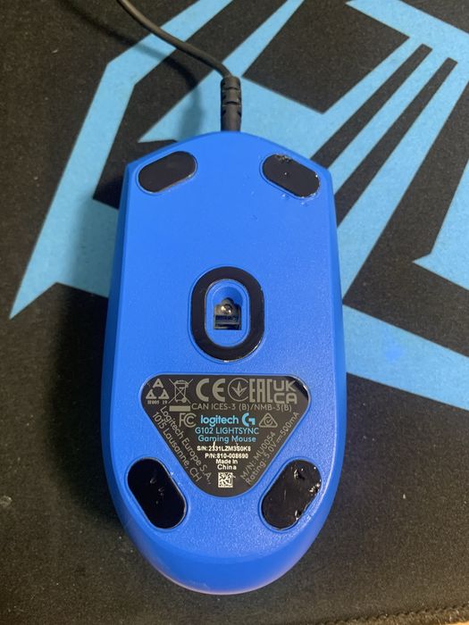 мишка logitech g102