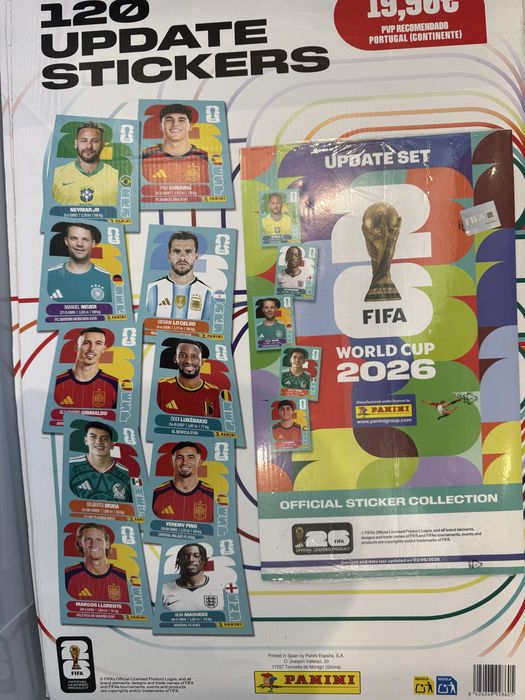 Stickers Update Panini 2026