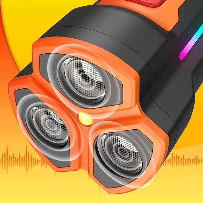 Ультразвуковой отпугиватель собак с тройными излучателями 3X SONIC