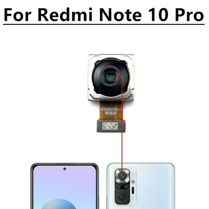 модуль основной камеры 108МП смартфона Xiaomi Redmi Note 10 Pro
