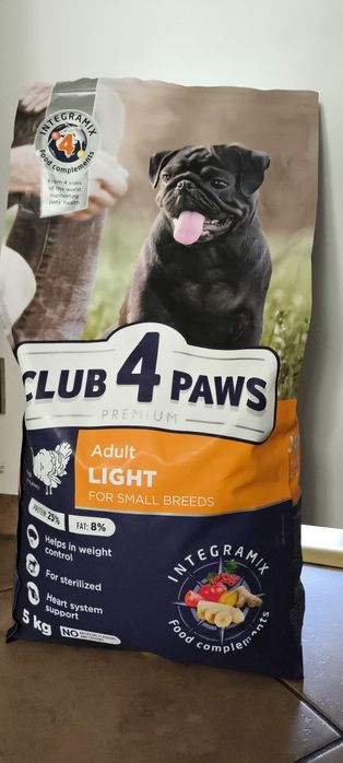 club 4 paws karma dla psa do 10 kg