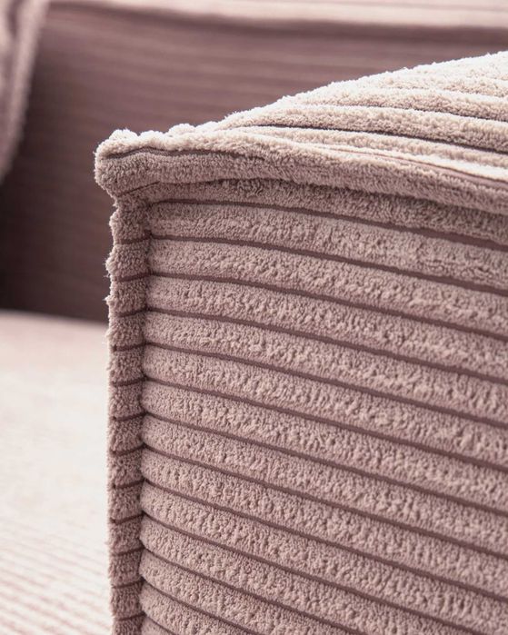 Sofá de 3 lugares Kava Home Blok (Dusty Pink) em PERFEITO estado
