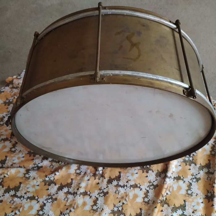 Барабан большой латунный времени союза