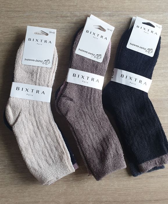 3×Damskie skarpetki wełniane 39-42
