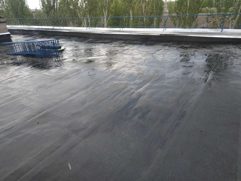 Ремонт мягкой кровли. Кровля крыши еврорубероидом