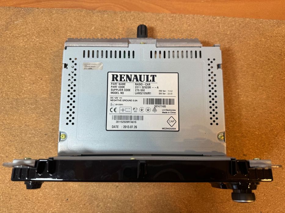 Radio z nawigacją Media Nav Renault Clio IV LAN5210WR1