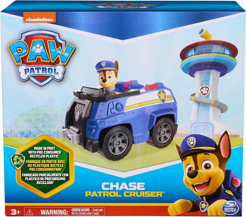 Щенячий Патруль Базовий автомобіль з Гонщиком Чейз Spin Master