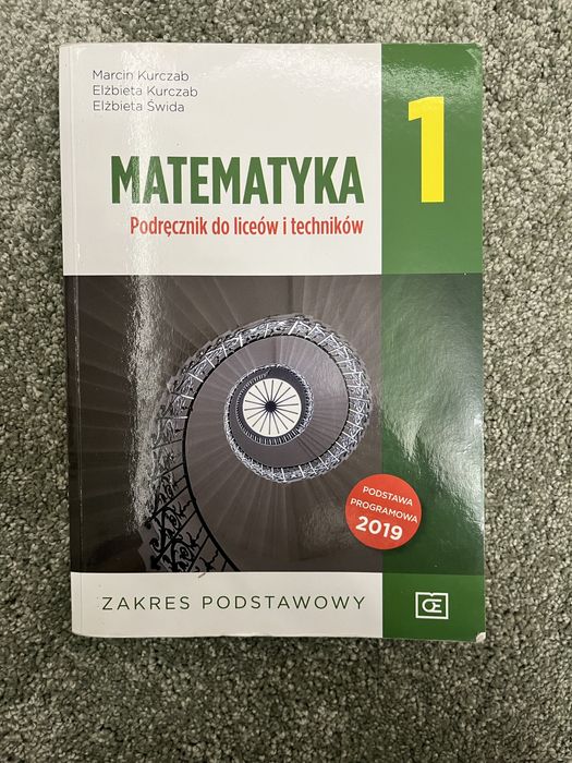 Matematyka 1 podręcznik do liceów i techników
