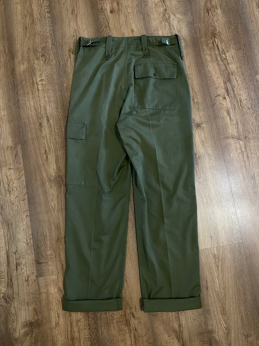 Вінтажні військові штани Military Cargo Olive Green / Army Vintage
