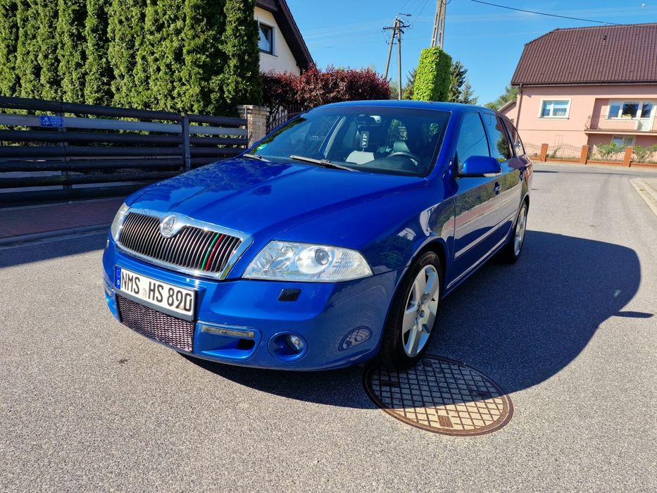 Skoda Octavia VRS 2.0TDI 190km. 140kw. Skóry Alufelgi możliwa zamiana