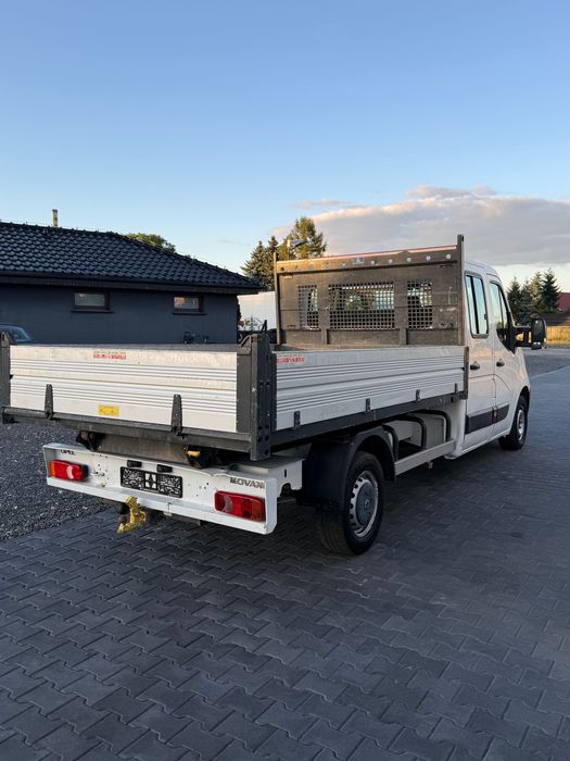 Opel Movano wywrotka, doka brygadówka, 7 osobowy. klima master, sprinter