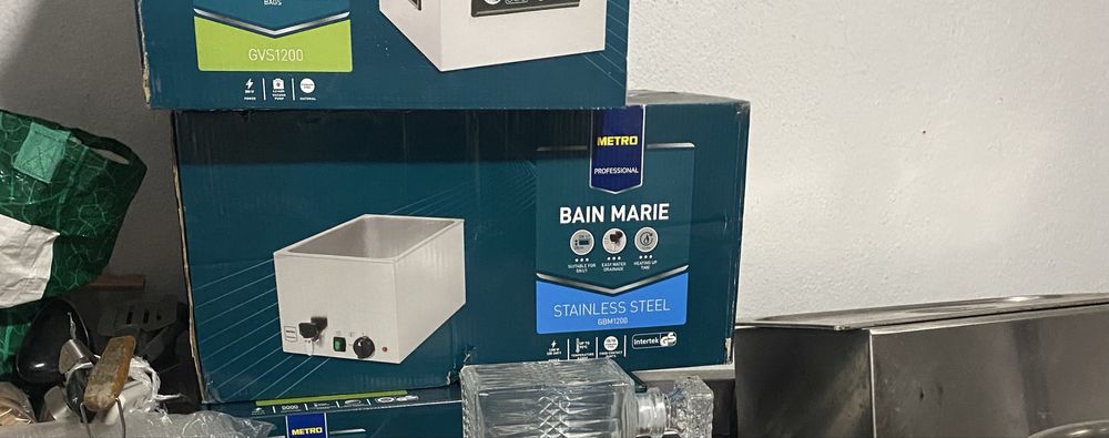 METRO Professional Banho Maria GBM1200 - Nova em caixa