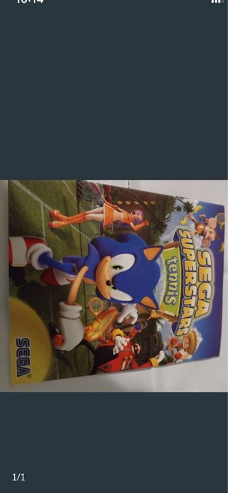 Manual jogo Ps3 Sega Superstar Tennis