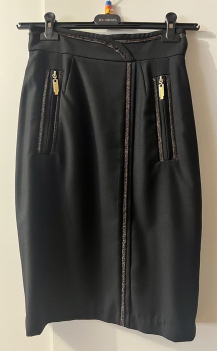 Spódnica czarna panterka rozmiar 36