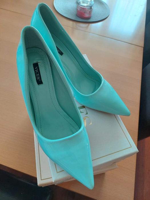 Buty damskie szpilki na obcasie 40
