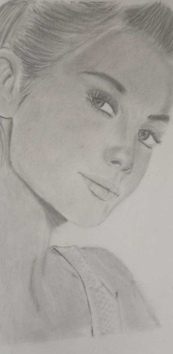 desenho retrato papel