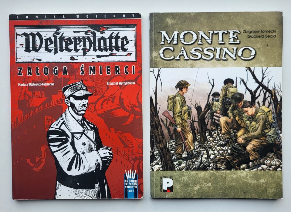 Komiks Westerplatte i Monte Cassino