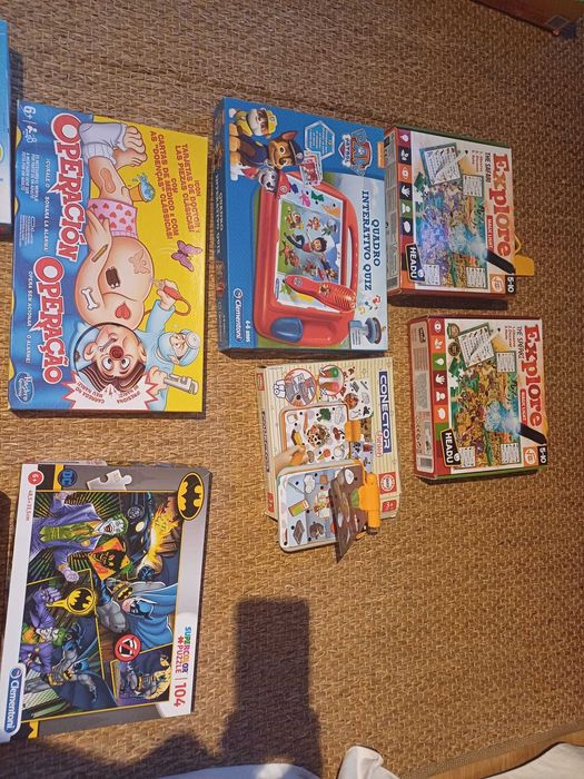 Jogos infantis e puzzels varios