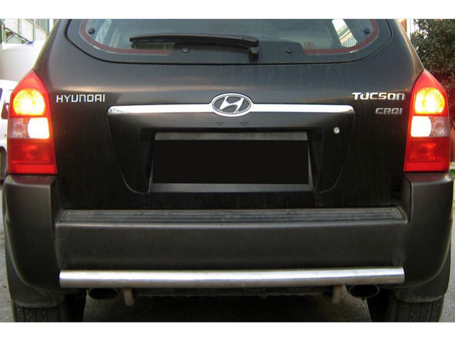 Hyundai Tucson JM 2004- рр. Задня дуга AK002 (нерж.)