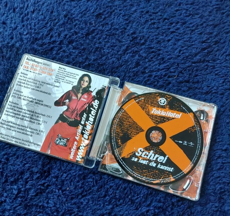 TOKIO HOTEL トキオ・ホテル　Schrei Live ライブDVD Tokio hotel schrei- Live dvd Czerwionka-Leszczyny • OLX.pl
