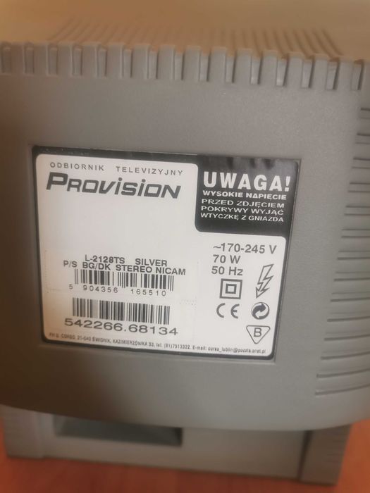 Telewizor kineskopowy - Provision