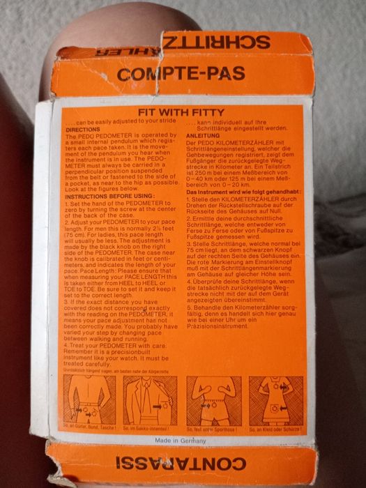 Шагометр Германия