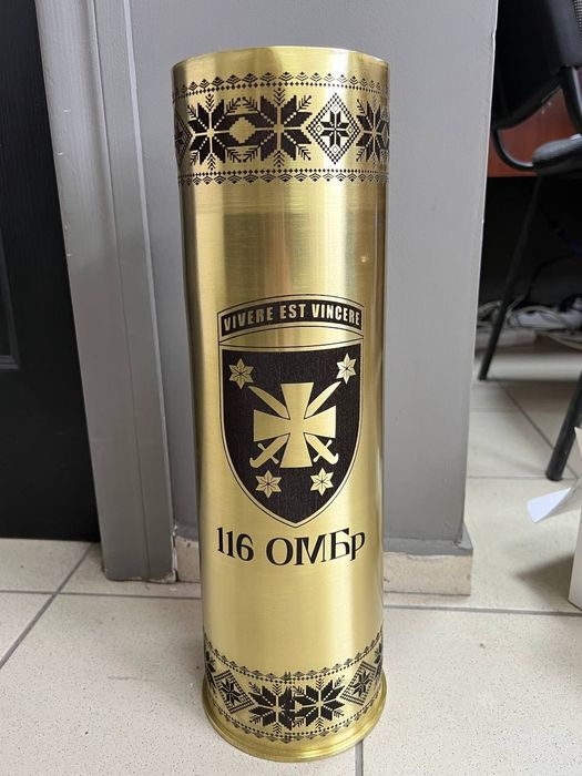 ‼️Знижка. Гравіювання на гільзах великих розмірів. Обробка гільз