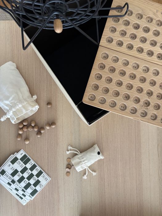 Bingo - Jogo de mesa de madeira