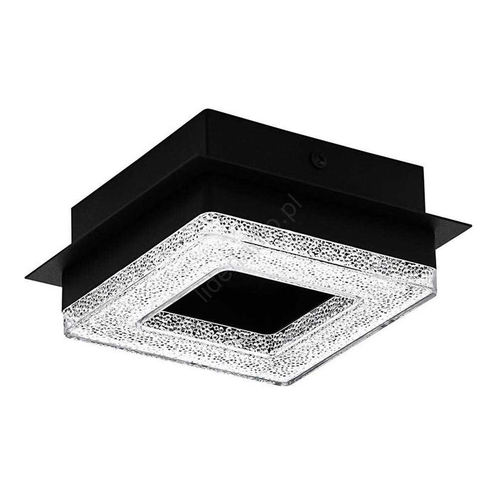 Eglo - LED Plafon 4xLED/4W/230V/czarny, glamour