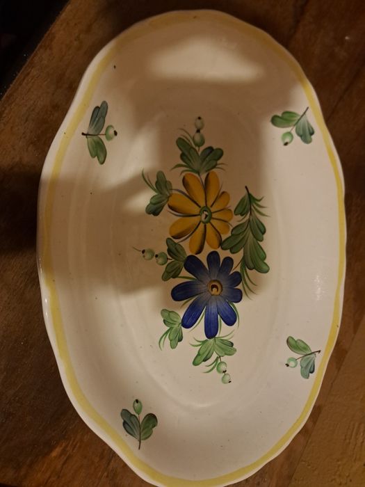 Półmisek naczynie z czasów ZSRR,ręcznie malowane