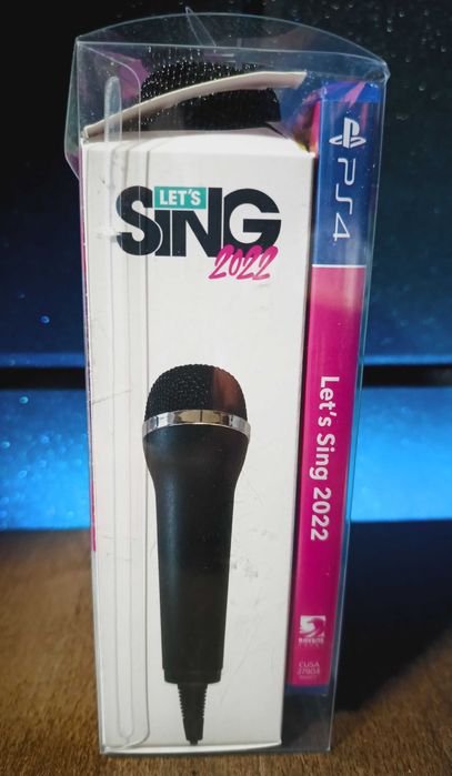 Let's Sing 2022 PS4 / PS5 - karaoke, śpiewanie MIKROFON w zestawie PL