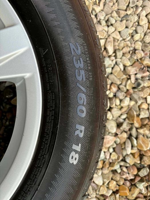 koła z oponami Michelin Audi SQ5 2020 r. TPMS,  235/60/18