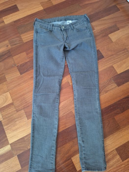 Spodnie skinny denim hm 38