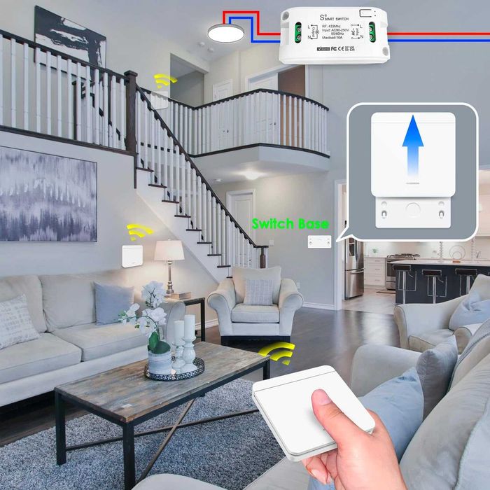 Bezprzewodowy przełącznik światła Tedeligo