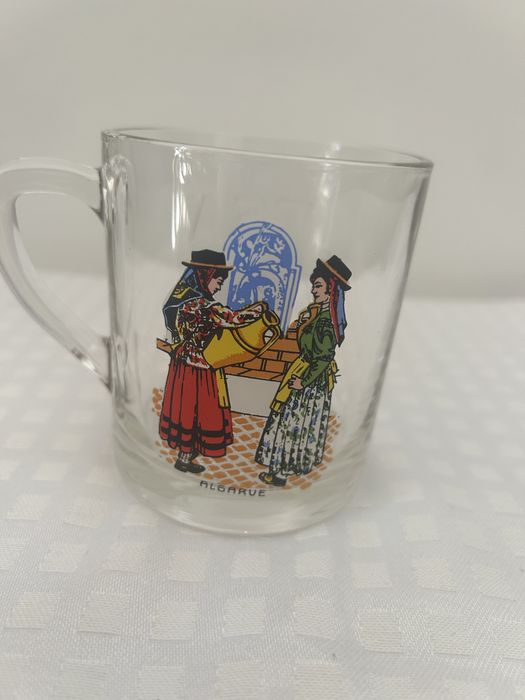 Conjunto de 5 canecas