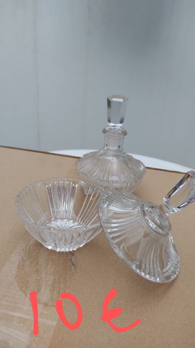 Castisal em cristal /Bomboneira