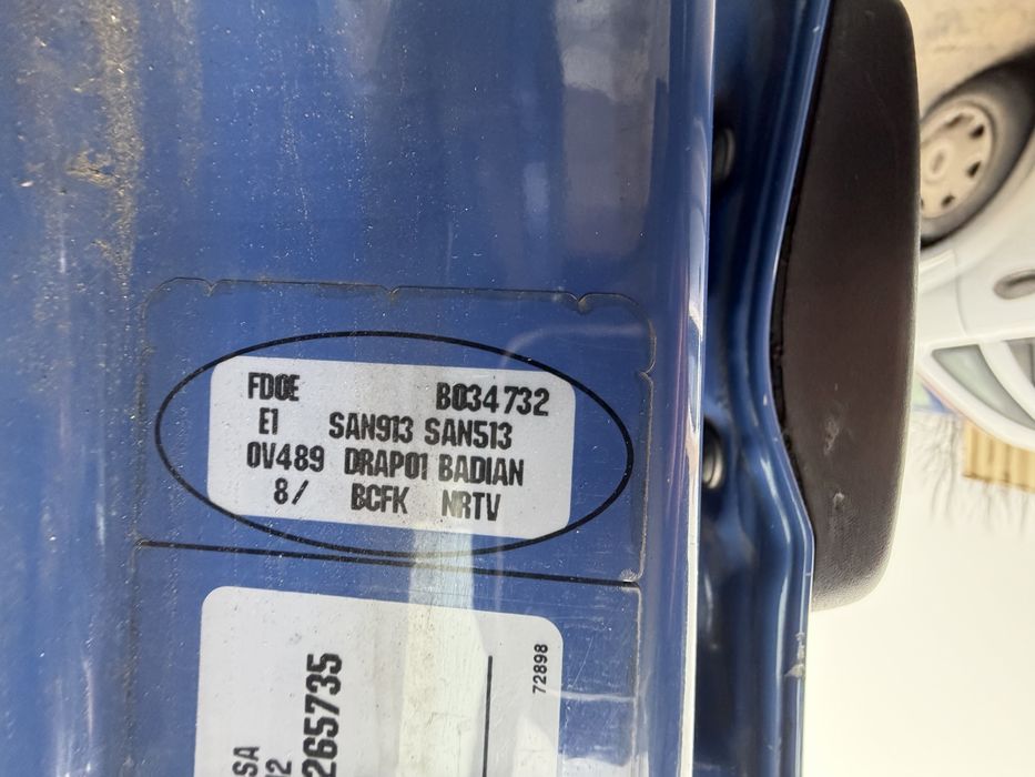 Drzwi Renault Master II OV489 lewe prawe przód kompletne