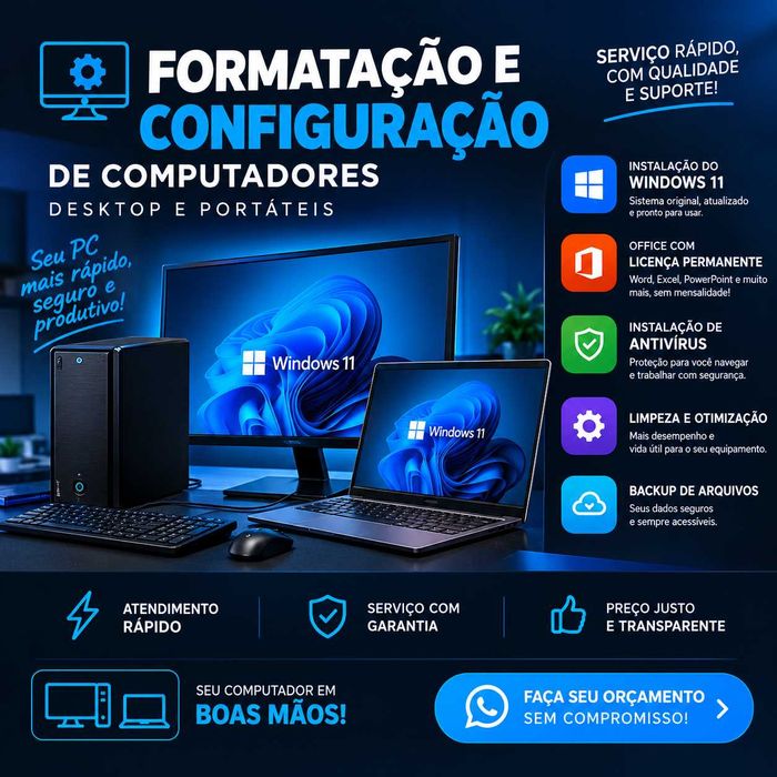 Instalação Word Excel Powerpoint e Windows 11