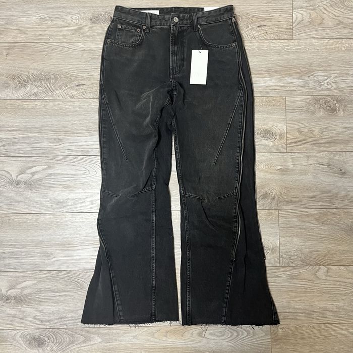 Zara Flared Jeans Zip