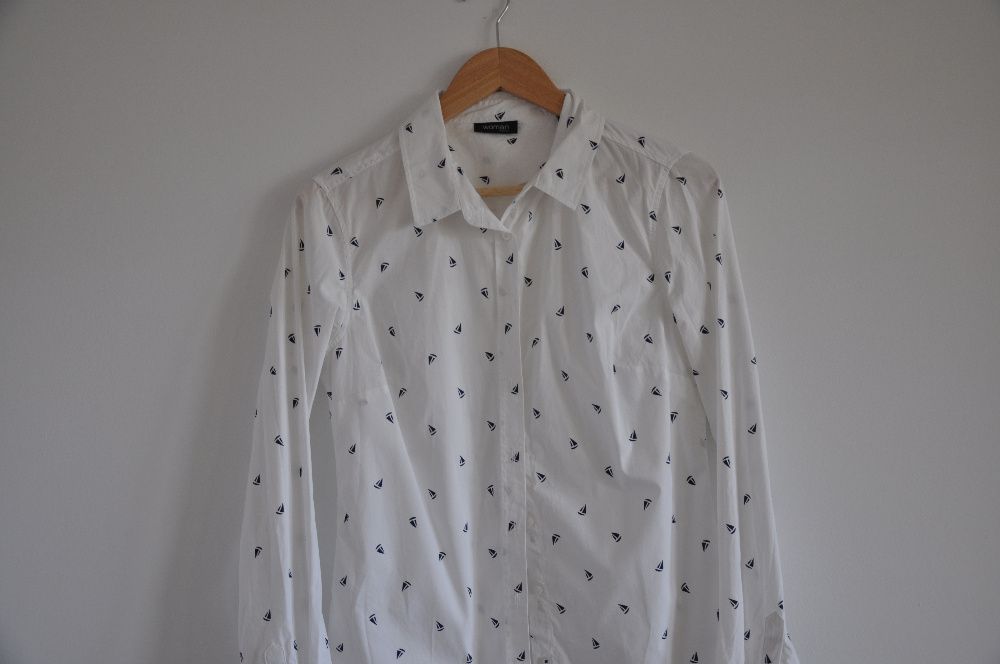 Koszula w drobne łódeczki Tchibo 36/S Print