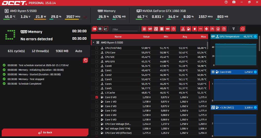 PC | AMD Ryzen 5 5500 | GTX 1060 | 16GB DDR4 RAM | WIN 11