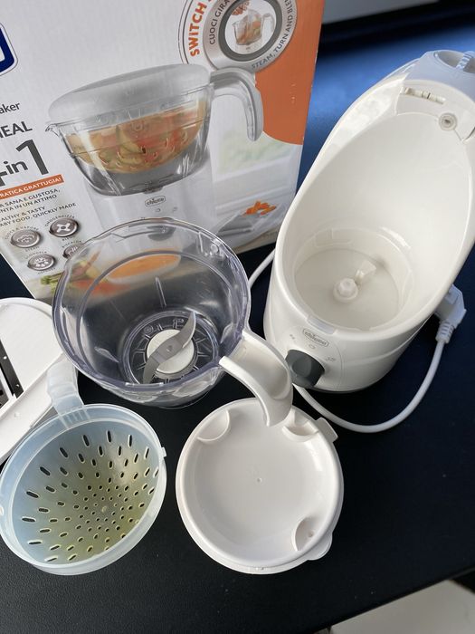 Пароварка-блендер chicco easy meal 4в1