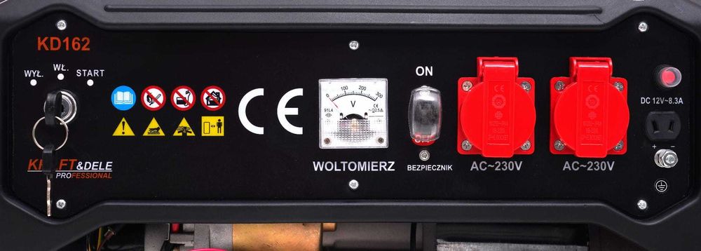 Agregat prądotwórczy 3500W 12/230V KD162