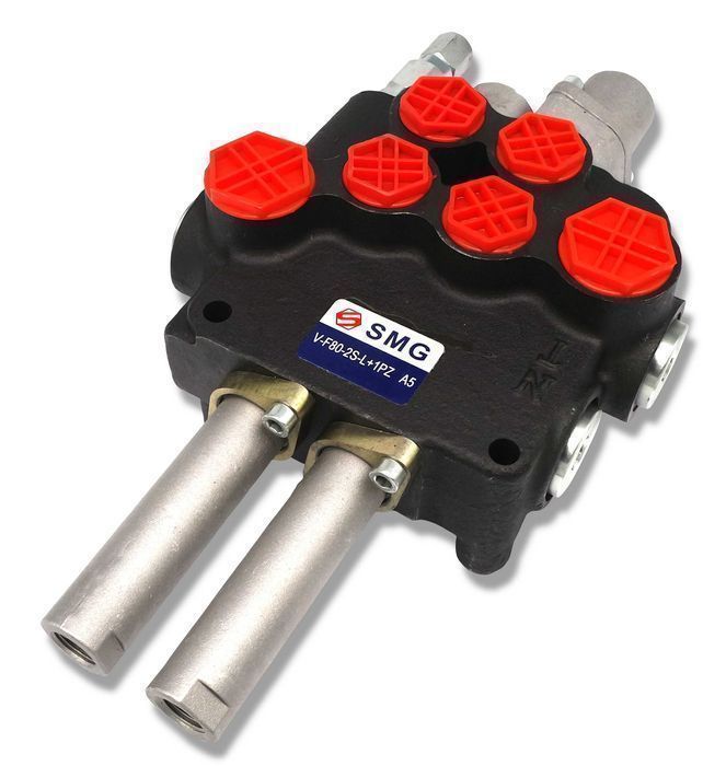 Rozdzielacz 80L JOYSTICK Zestaw 3 SEK TURA Zatrzask [8488]