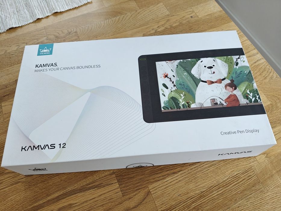 Huion kamvas 12  plus składana podstawka