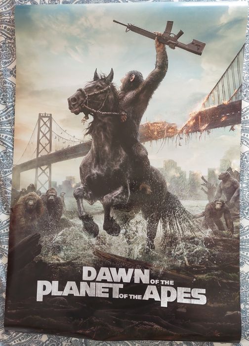 Poster filme "Dawn of the Planet of the Apes" Planeta dos Macacos